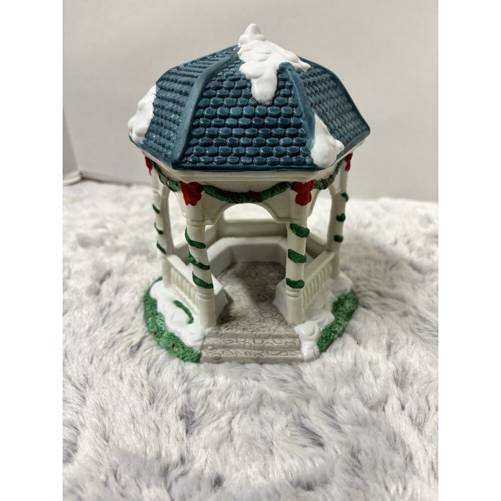 Vintage St. Nicholas Square Christmas Village GAZEBO